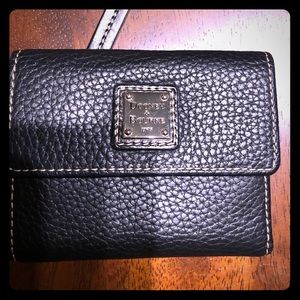 Soft pebble leather wallet